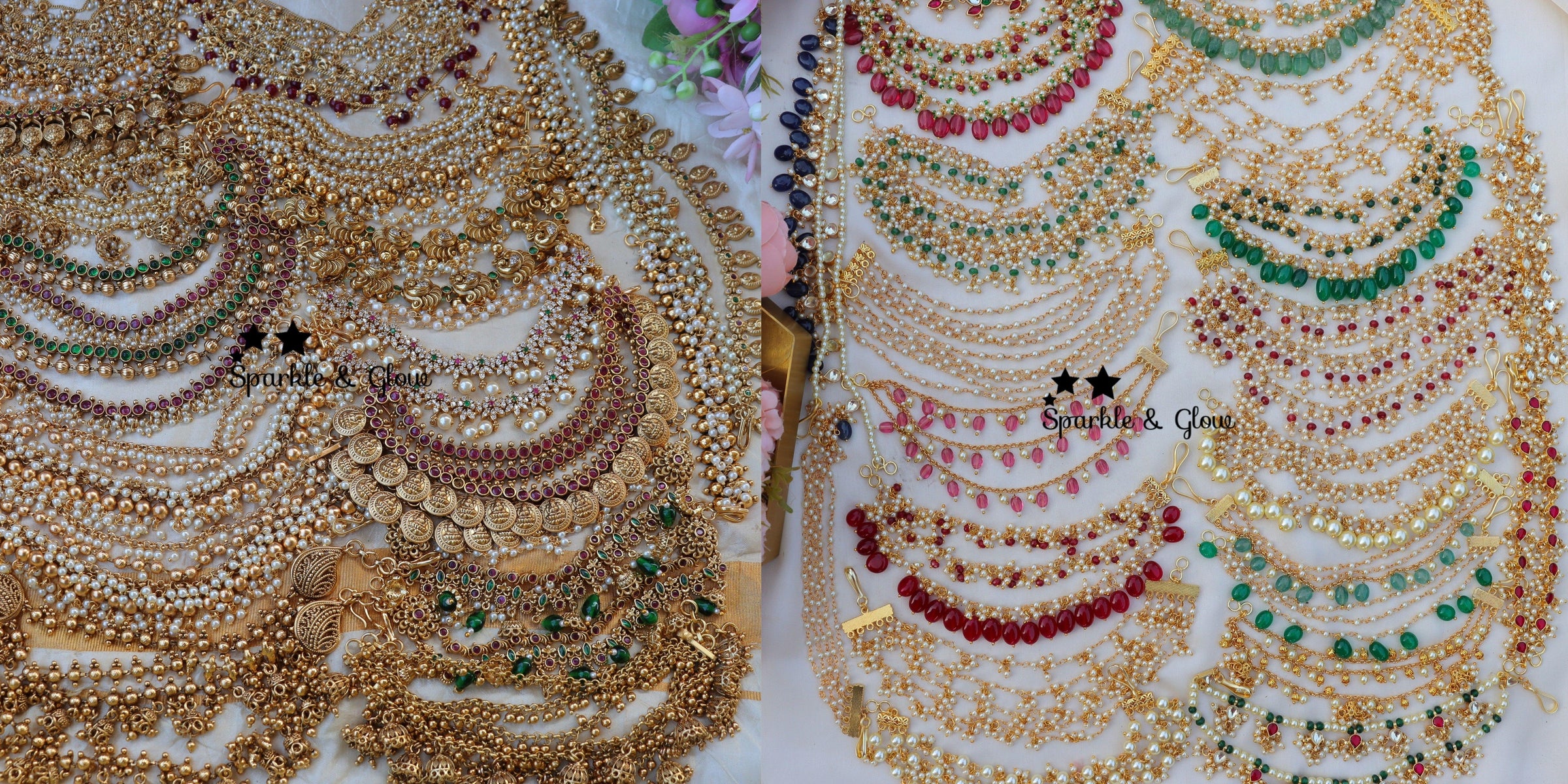 Ear Chains - Sparkle and Glow