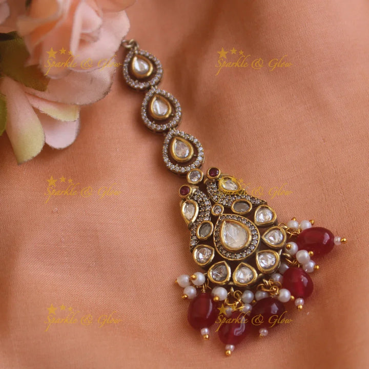 Peacock Victorain tikka - Maroon1 - Sparkle and Glow