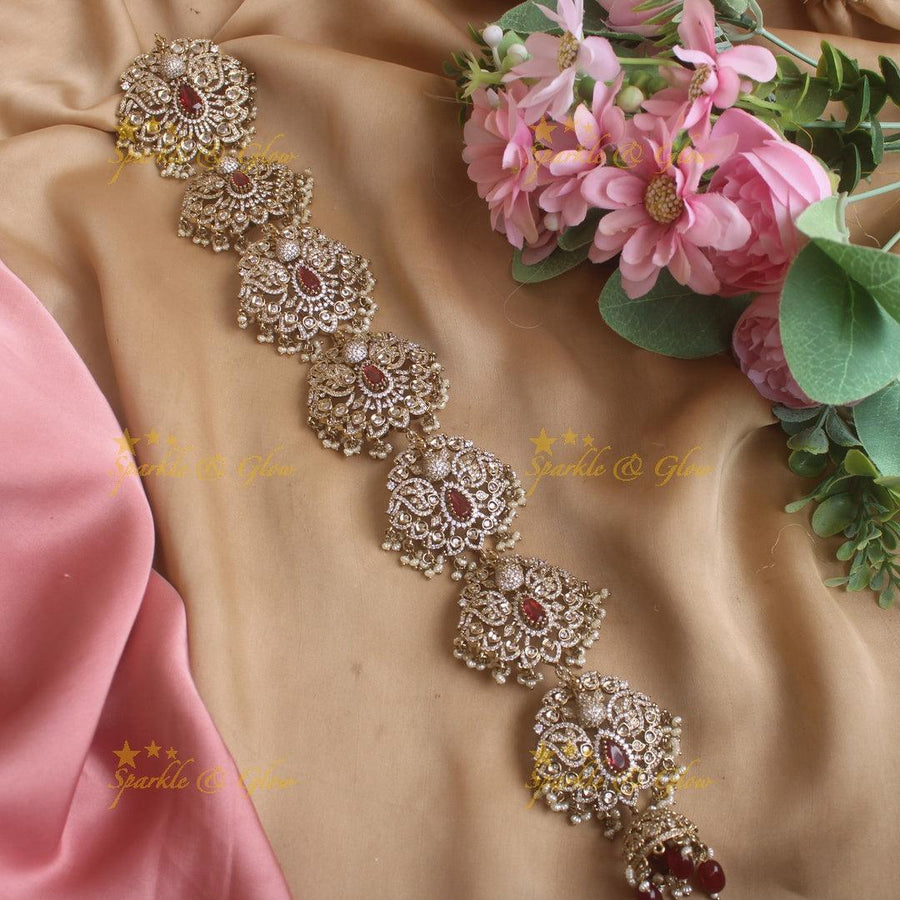 Beautiful Victorian finish Peacock Jadabilla - Sparkle and Glow