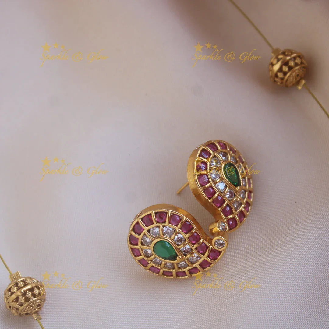 Gracious Kemp mango design invisible necklace - Sparkle and Glow