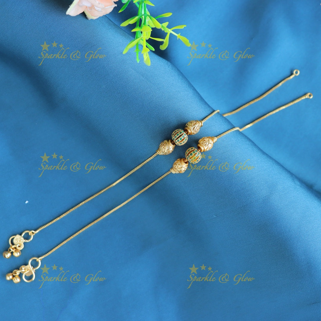 Beautiful Ball Beaded Anklet