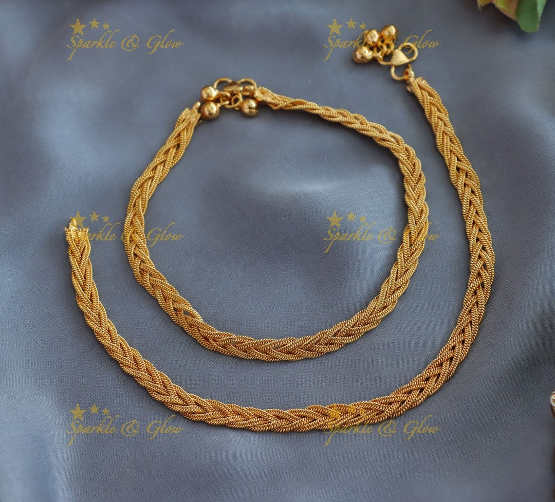 Elegant Gold-Like Anklet for Women