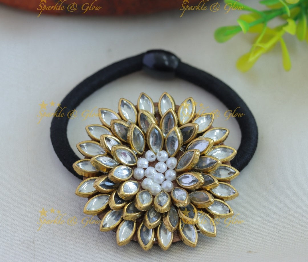 Grand Floral Silkthread Hairband