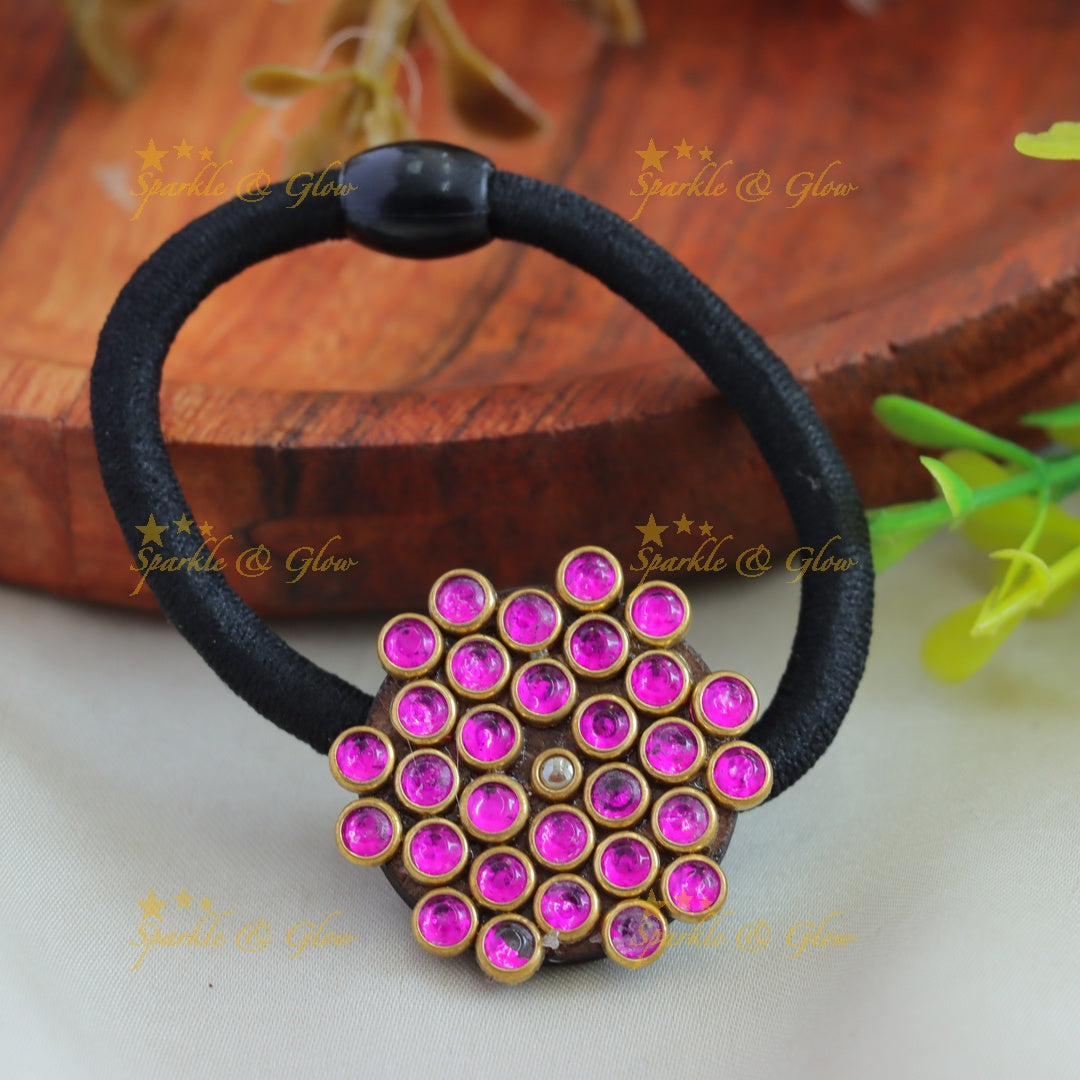 Beautiful Bubble design Silkthread Hairband