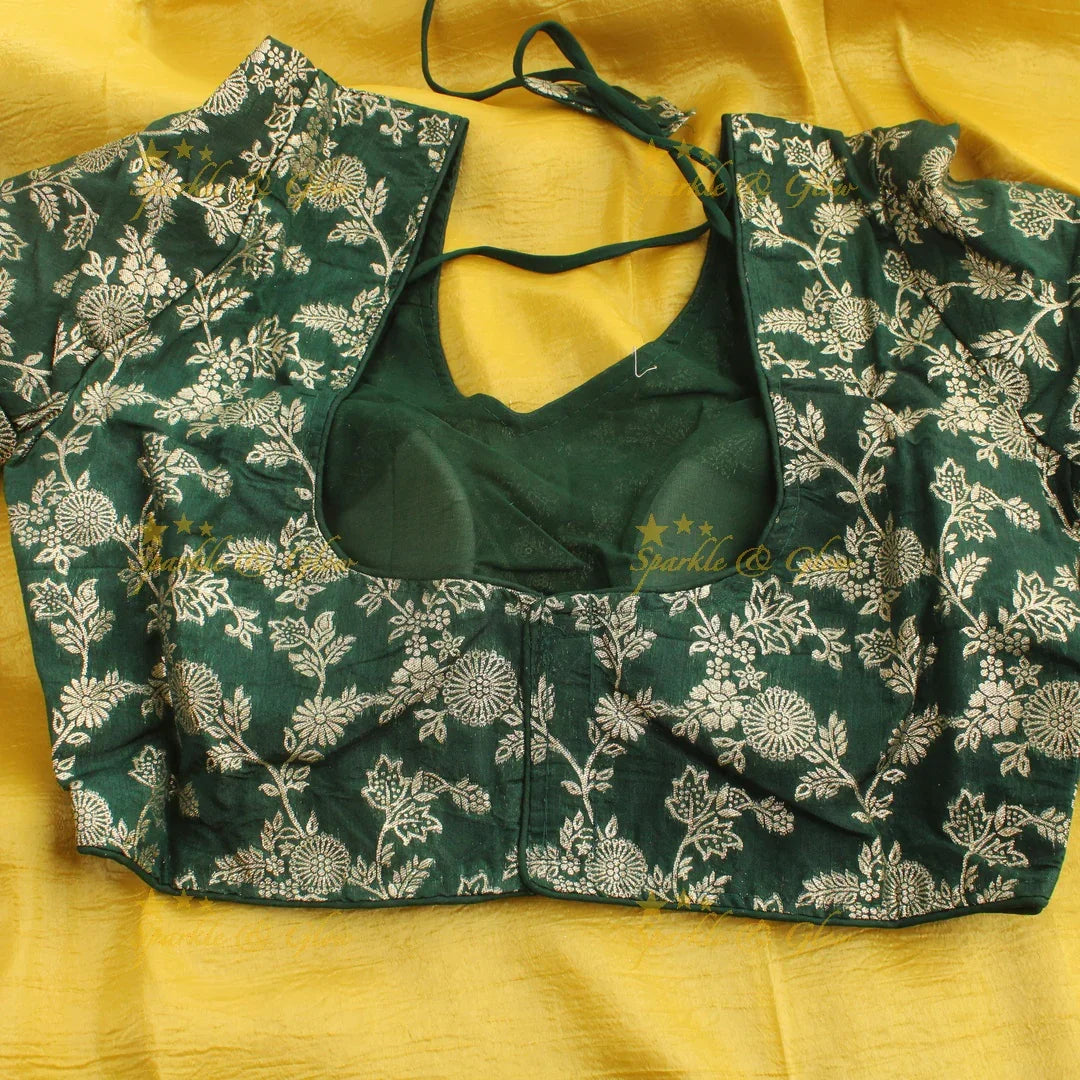 Pretty yellow colour tissue organza saree with readymade blouse - Sparkle and Glow