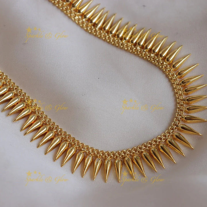 Traditional Kerala style Spike haram - Sparkle and Glow