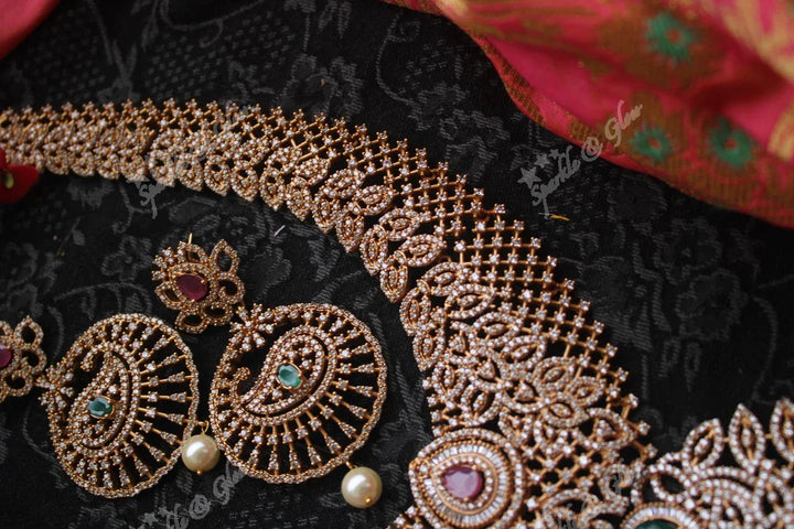 Premium quality matte AD stones non idol haram - Sparkle and Glow