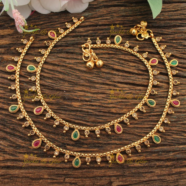 Traditional Waterdrop design Anklet