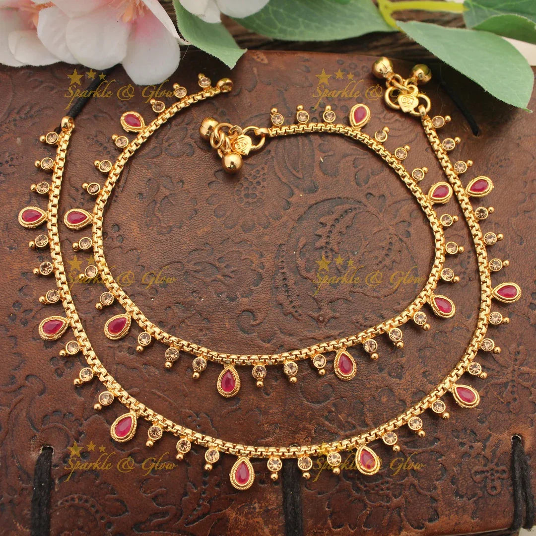 Traditional Waterdrop design Anklet