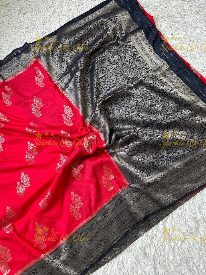 Elegant Semi Katan Banarasi Silk Saree