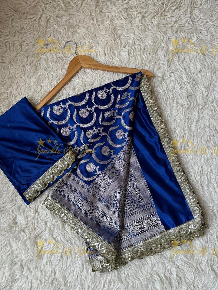 Stunning Banarasi Mashru Silk Saree