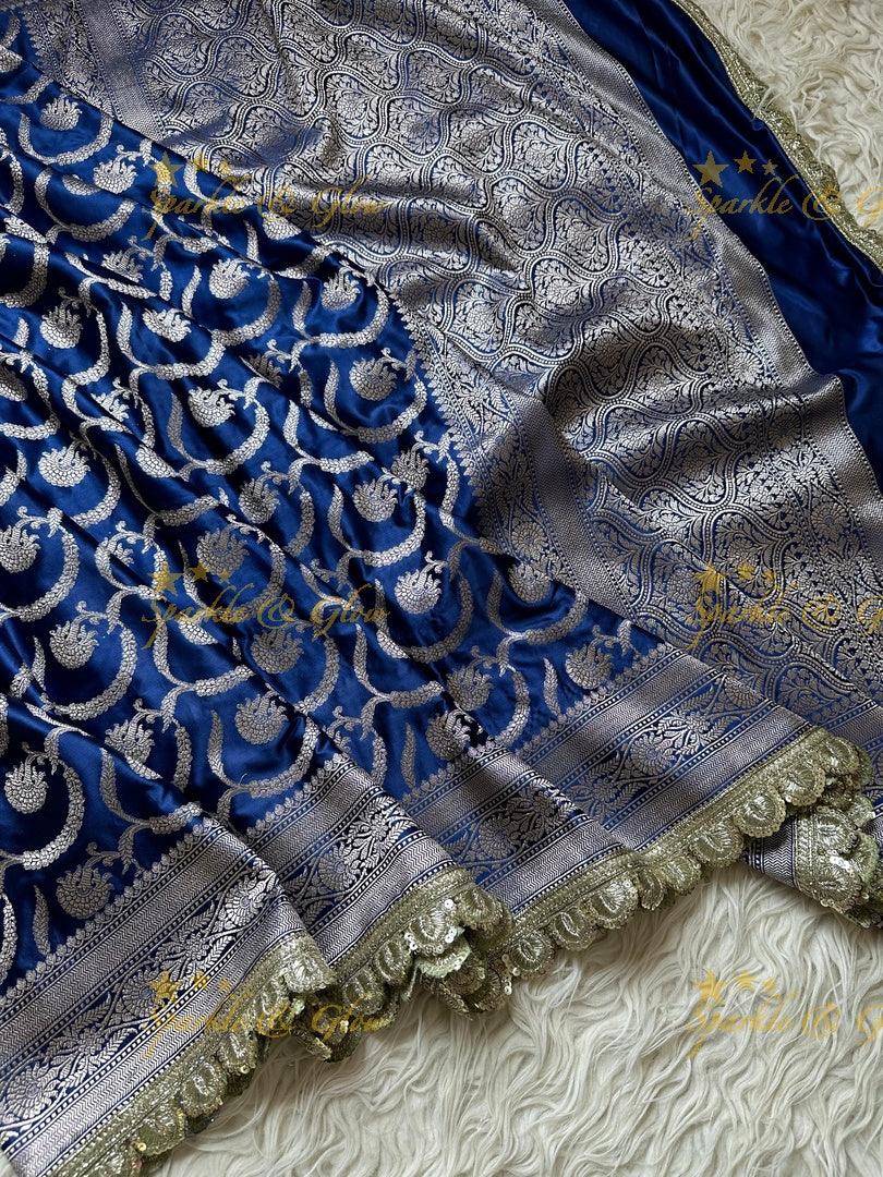 Stunning Banarasi Mashru Silk Saree