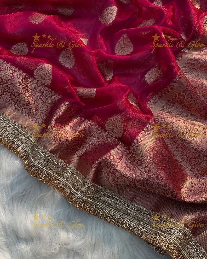 Traditional Banarasi Tissue Silk Saree