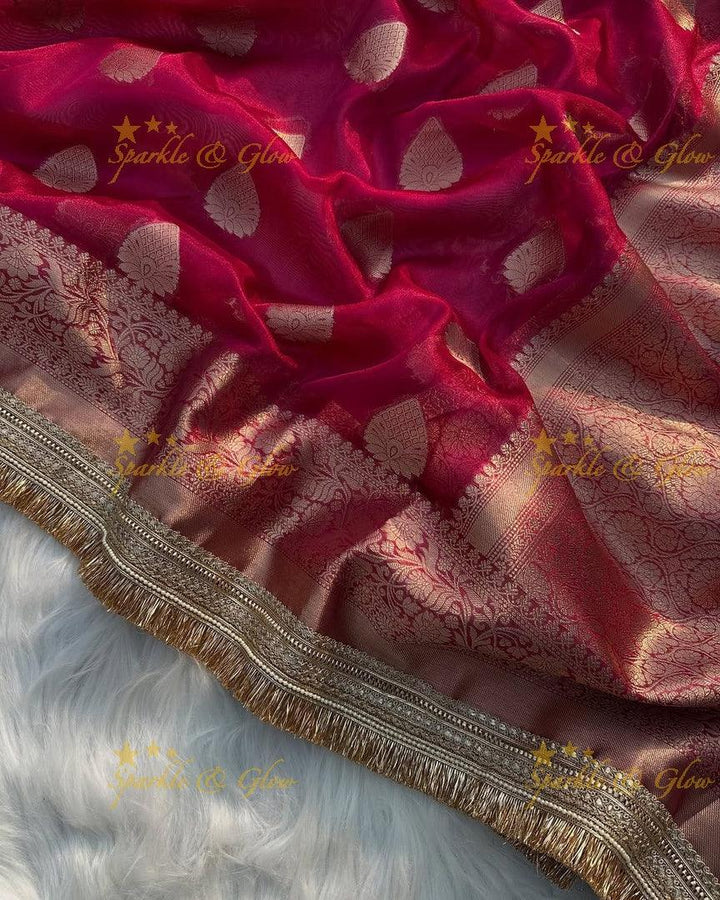 Traditional Banarasi Tissue Silk Saree