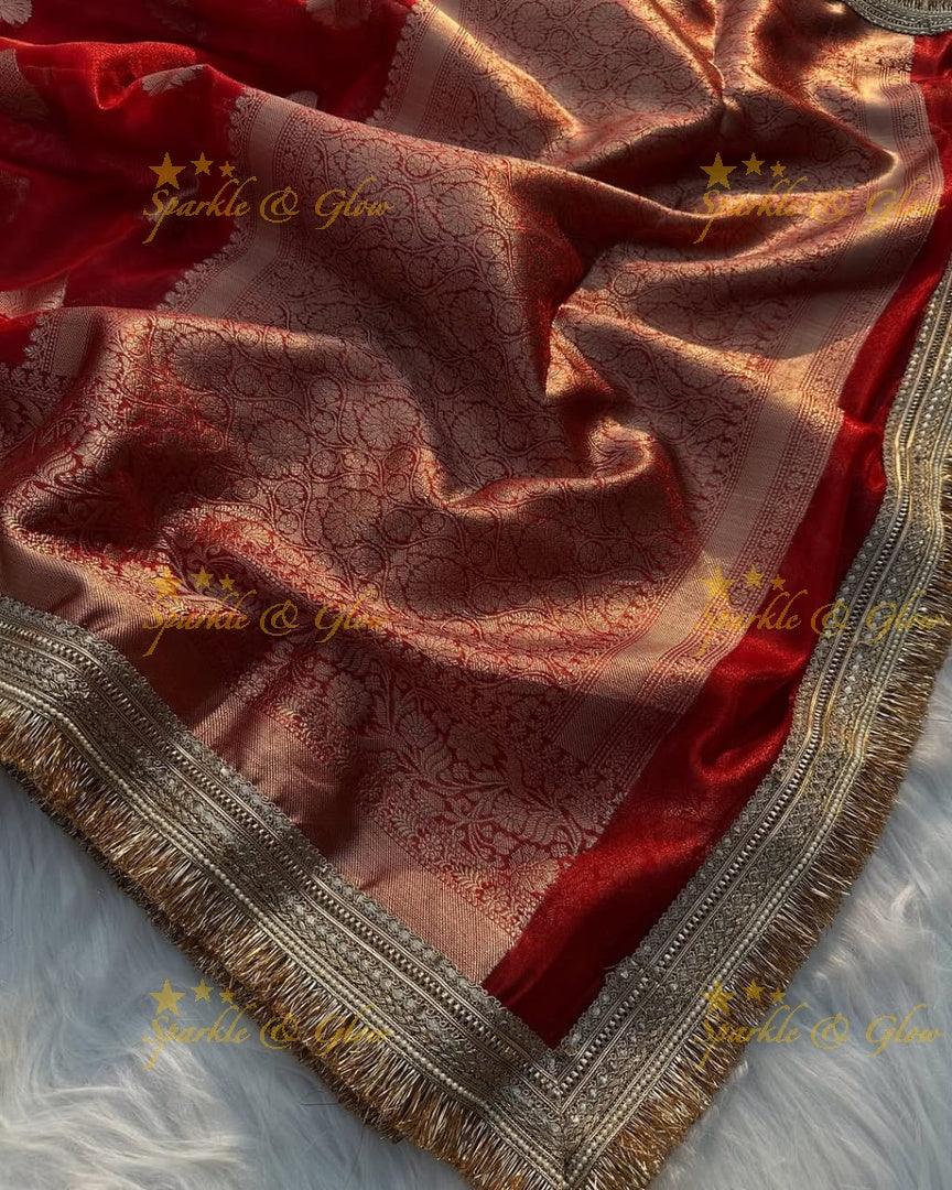 Traditional Banarasi Tissue Silk Saree