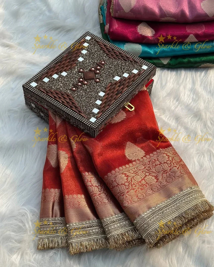Traditional Banarasi Tissue Silk Saree