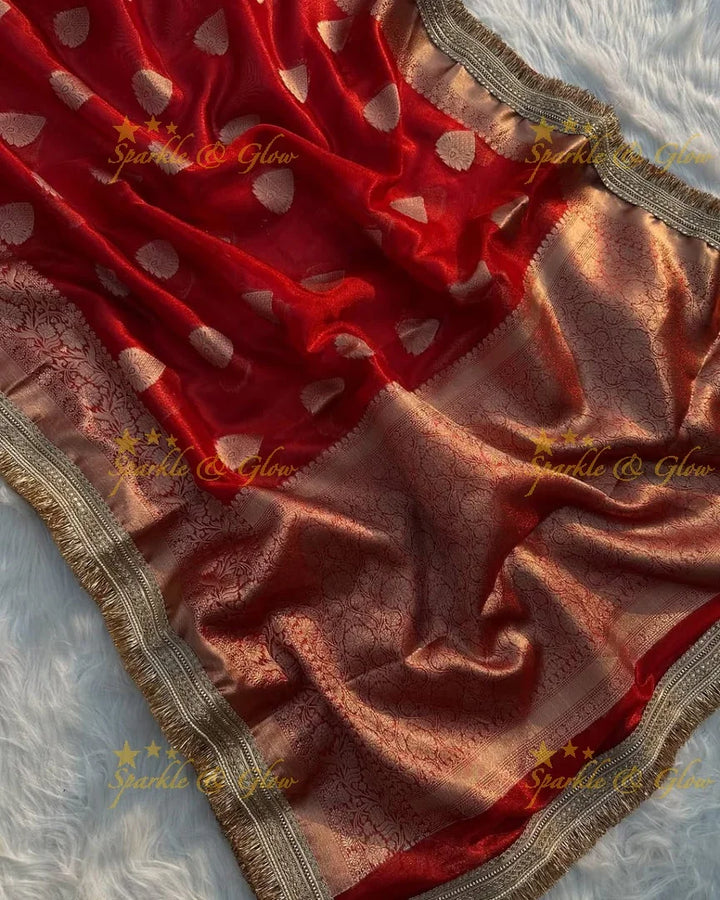 Traditional Banarasi Tissue Silk Saree