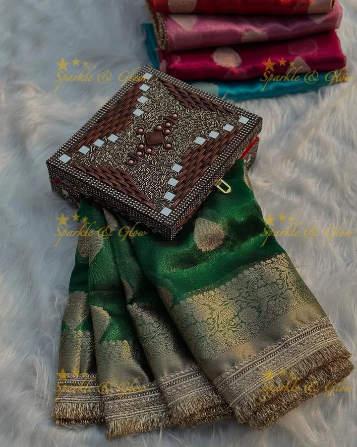 Traditional Banarasi Tissue Silk Saree