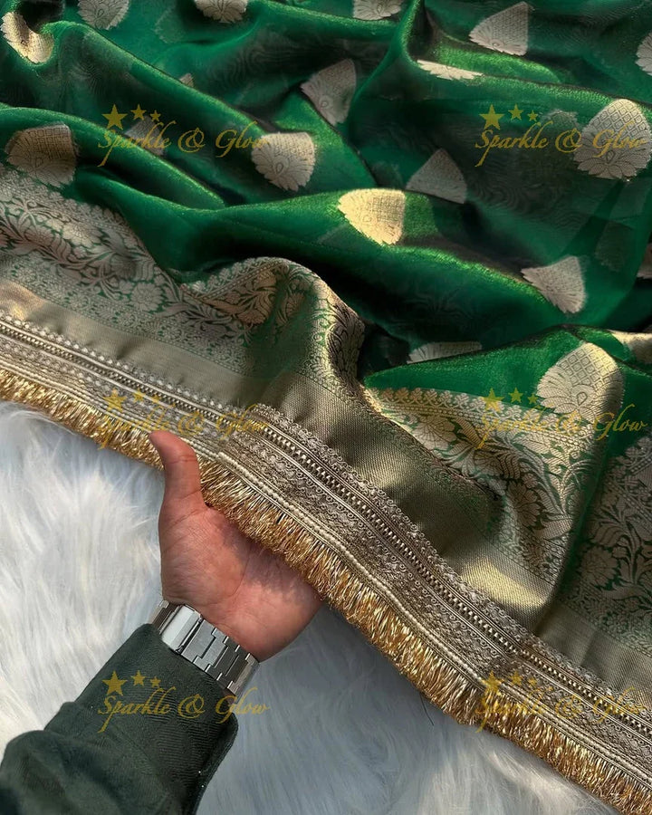 Traditional Banarasi Tissue Silk Saree