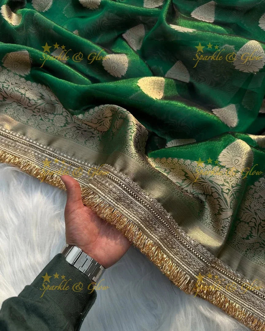 Traditional Banarasi Tissue Silk Saree