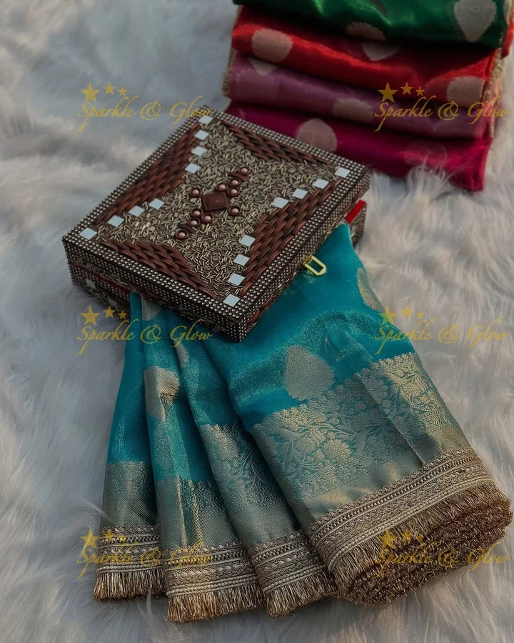 Traditional Banarasi Tissue Silk Saree