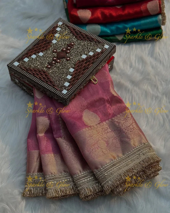 Traditional Banarasi Tissue Silk Saree