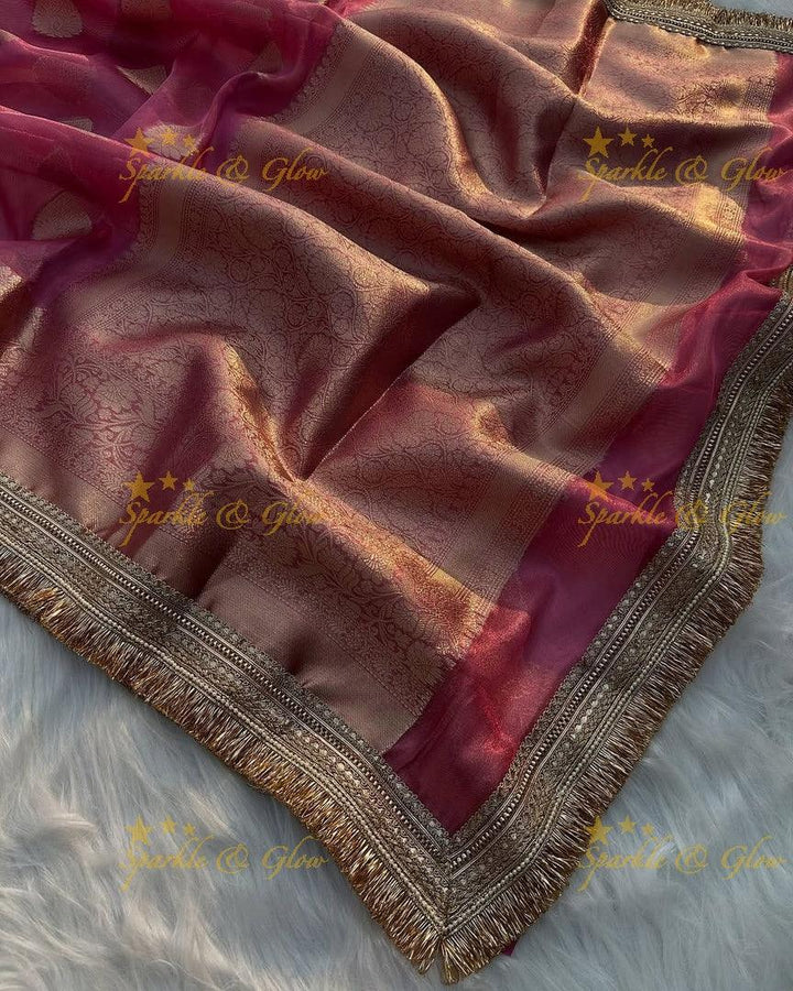 Traditional Banarasi Tissue Silk Saree