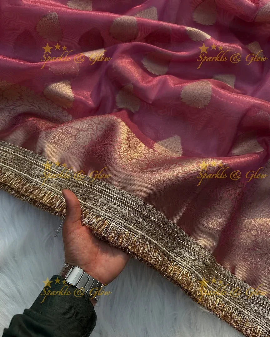 Traditional Banarasi Tissue Silk Saree