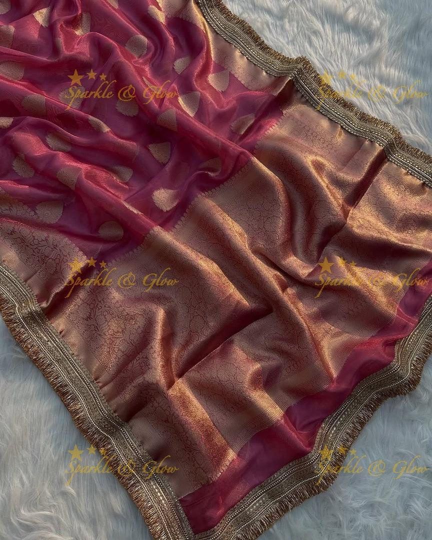 Traditional Banarasi Tissue Silk Saree