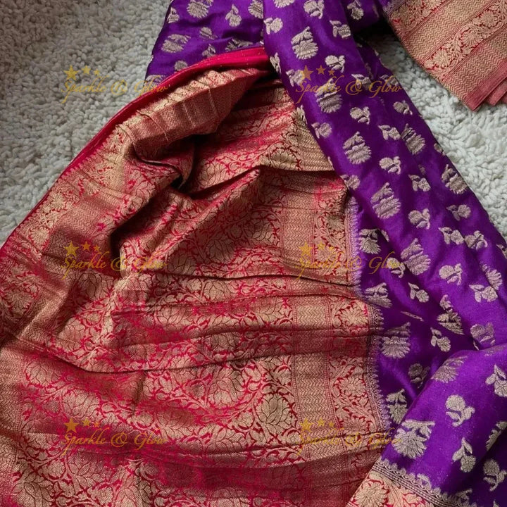 Banarasi Chinnon Crepe Georgette saree