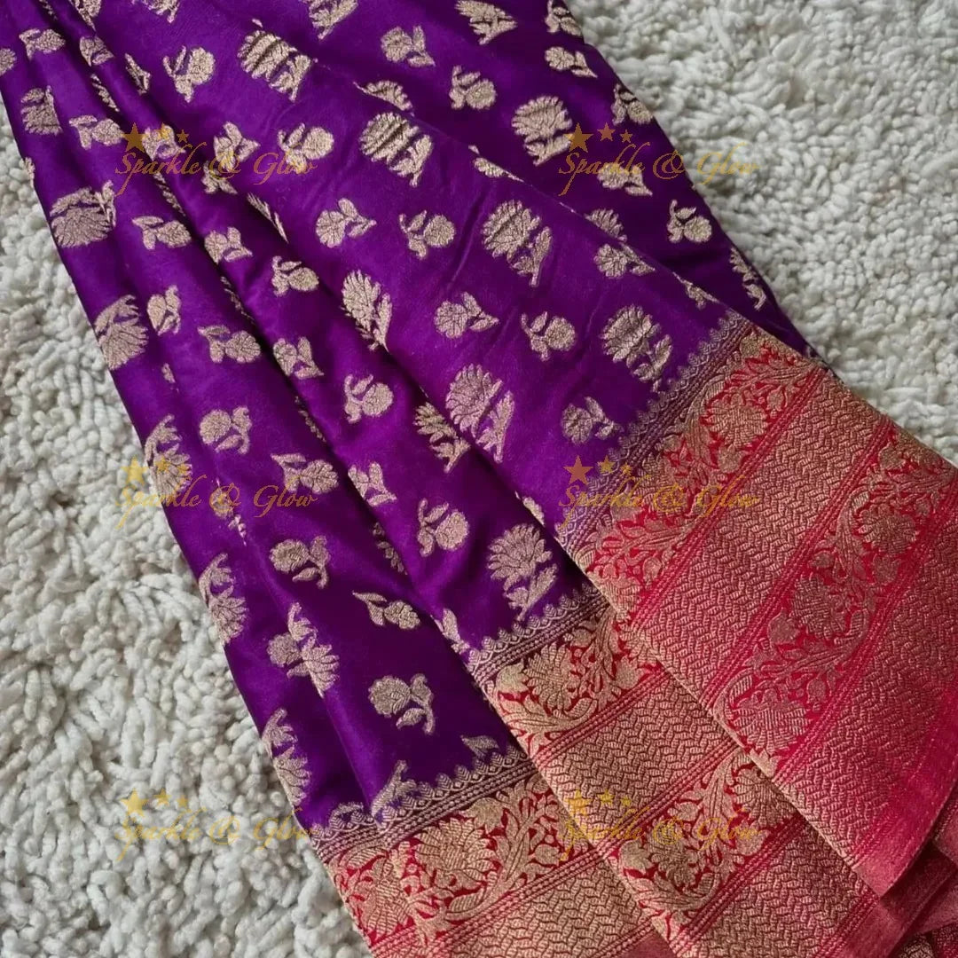 Banarasi Chinnon Crepe Georgette saree