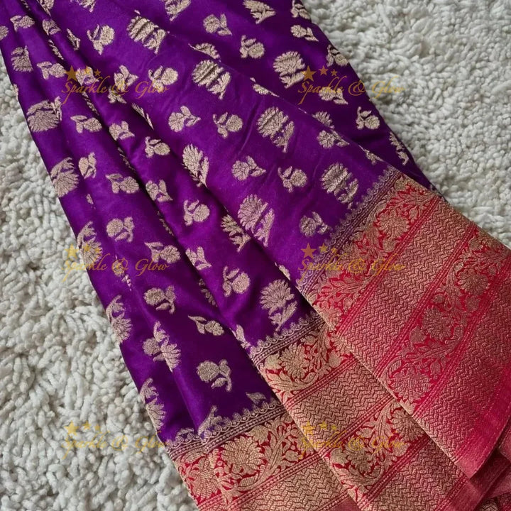 Banarasi Chinnon Crepe Georgette saree