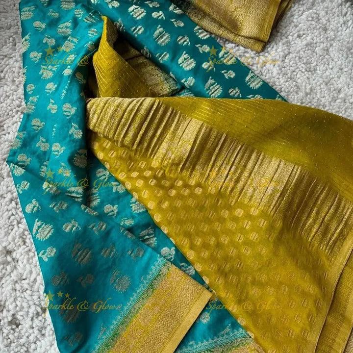Banarasi Chinnon Crepe Georgette saree