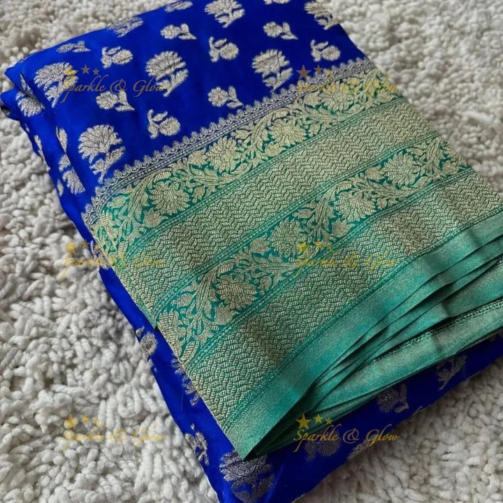 Banarasi Chinnon Crepe Georgette saree