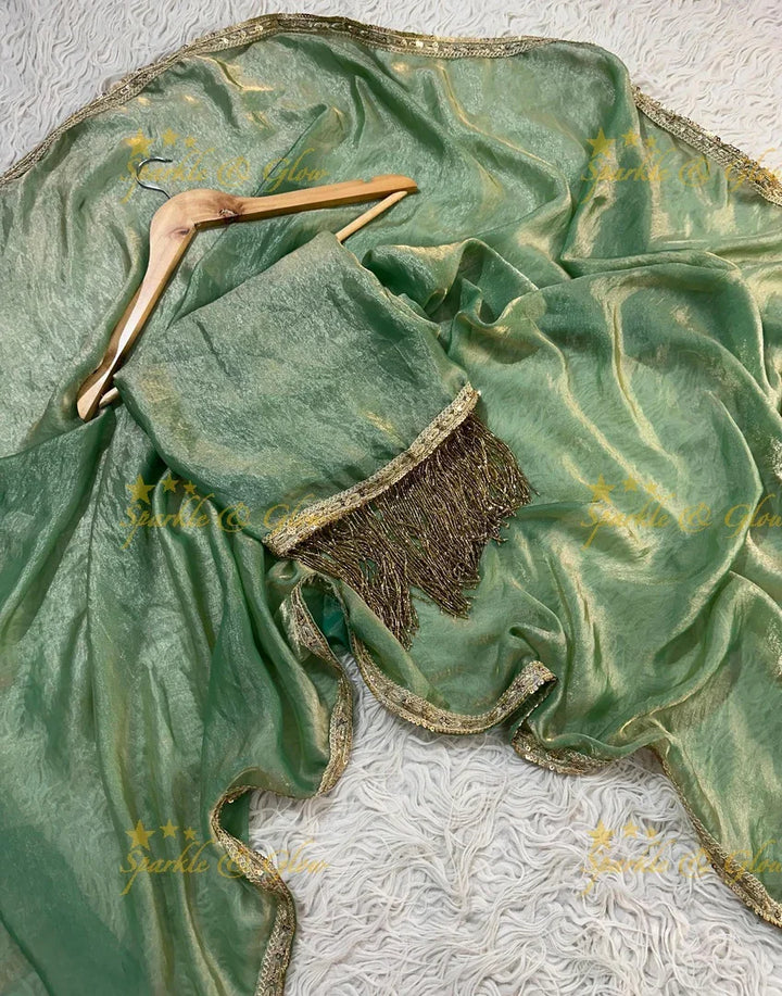 Elegant Banarasi Tissue Silk Saree for Special Occasions