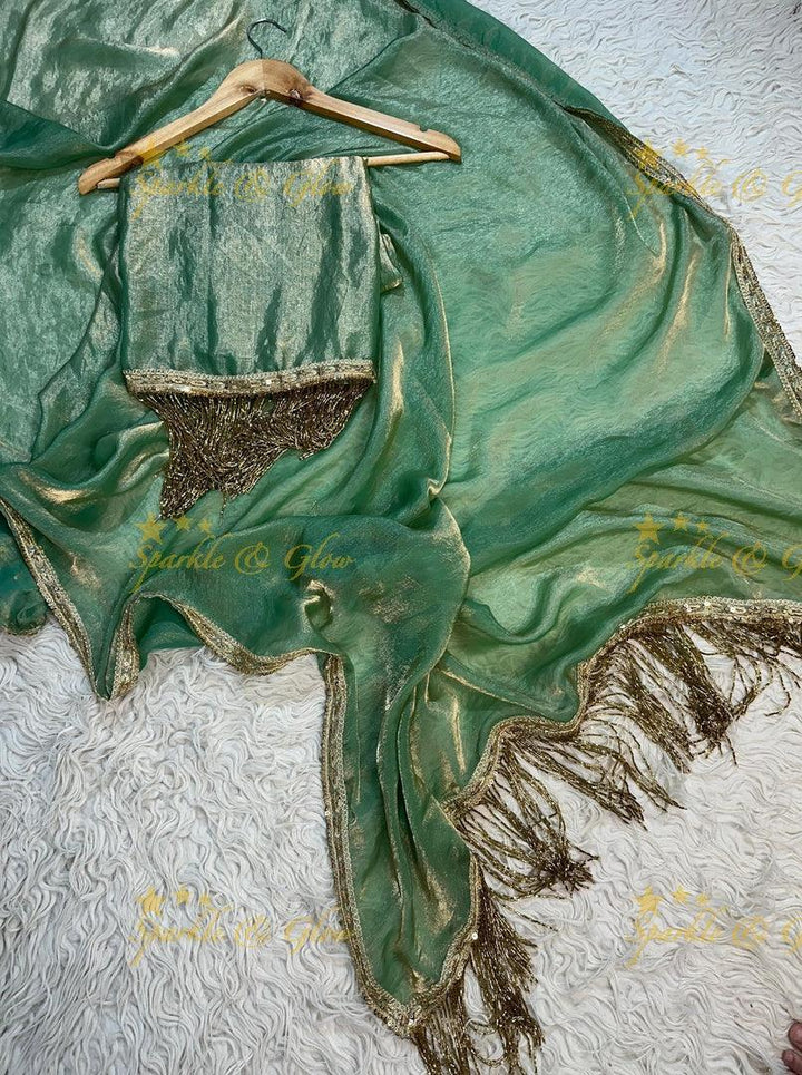 Elegant Banarasi Tissue Silk Saree for Special Occasions