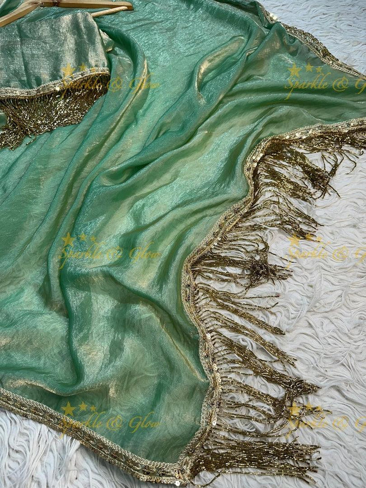 Elegant Banarasi Tissue Silk Saree for Special Occasions