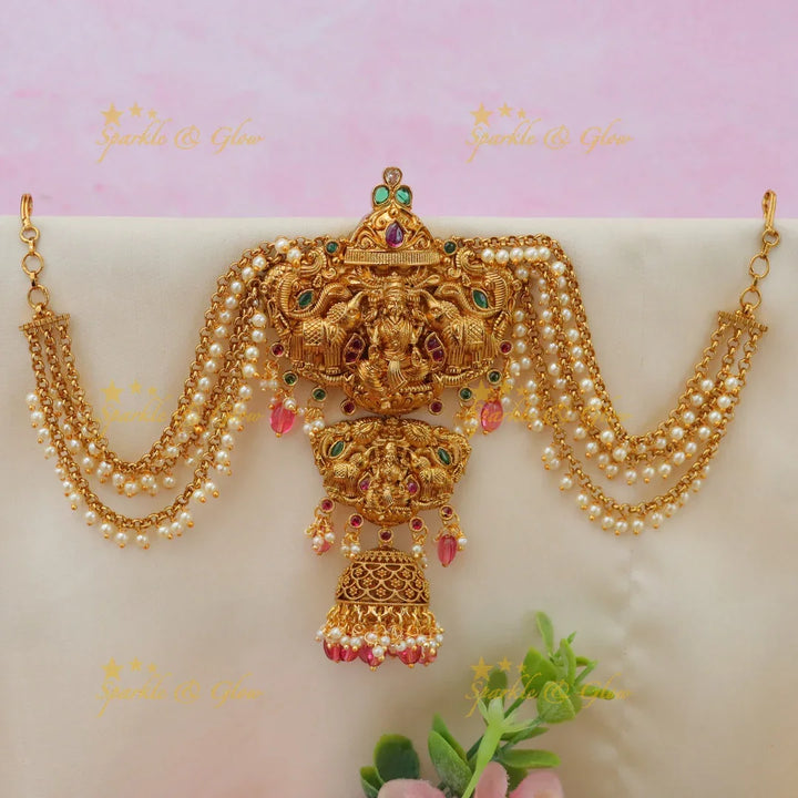 Magnificent Lakshmi Kemp Jadabilla with Pearl Elegance