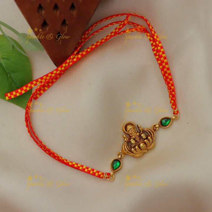 Exquisite Jadau Kundan Rakhi for Celebrations