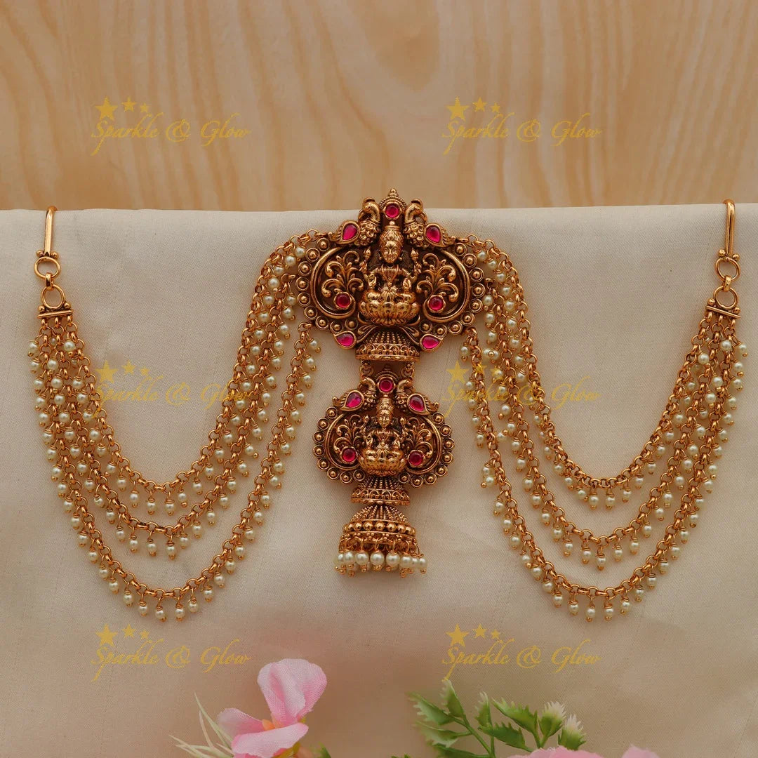 Exquisite Peacock Jadabilla for Bridal Elegance