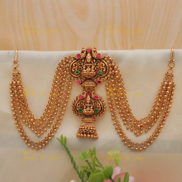 Exquisite Peacock Jadabilla for Bridal Elegance