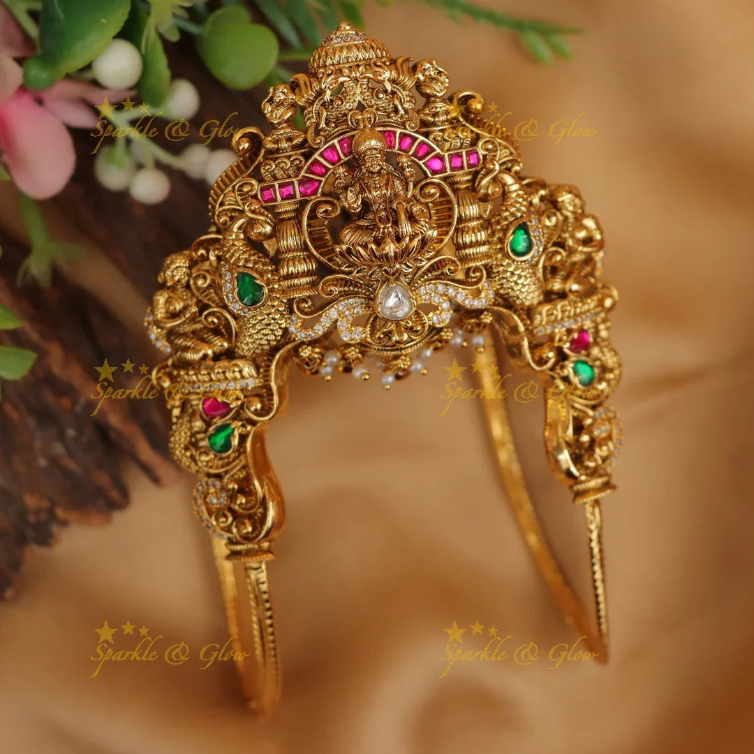 Majestic Gold Lakshmi Vanki for Weddings & Festivities