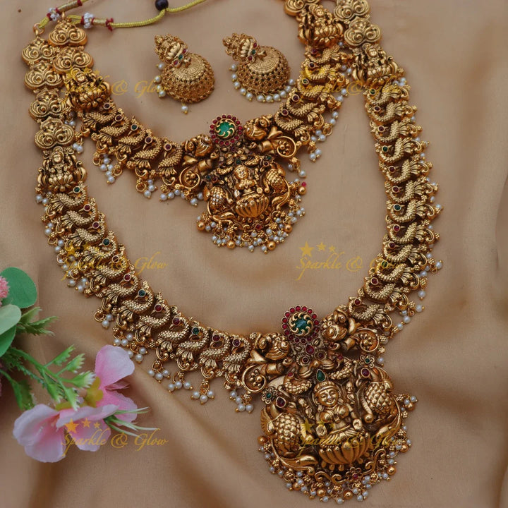 Kerala Bridal Jewelry Set - Traditional Nagas Elegance