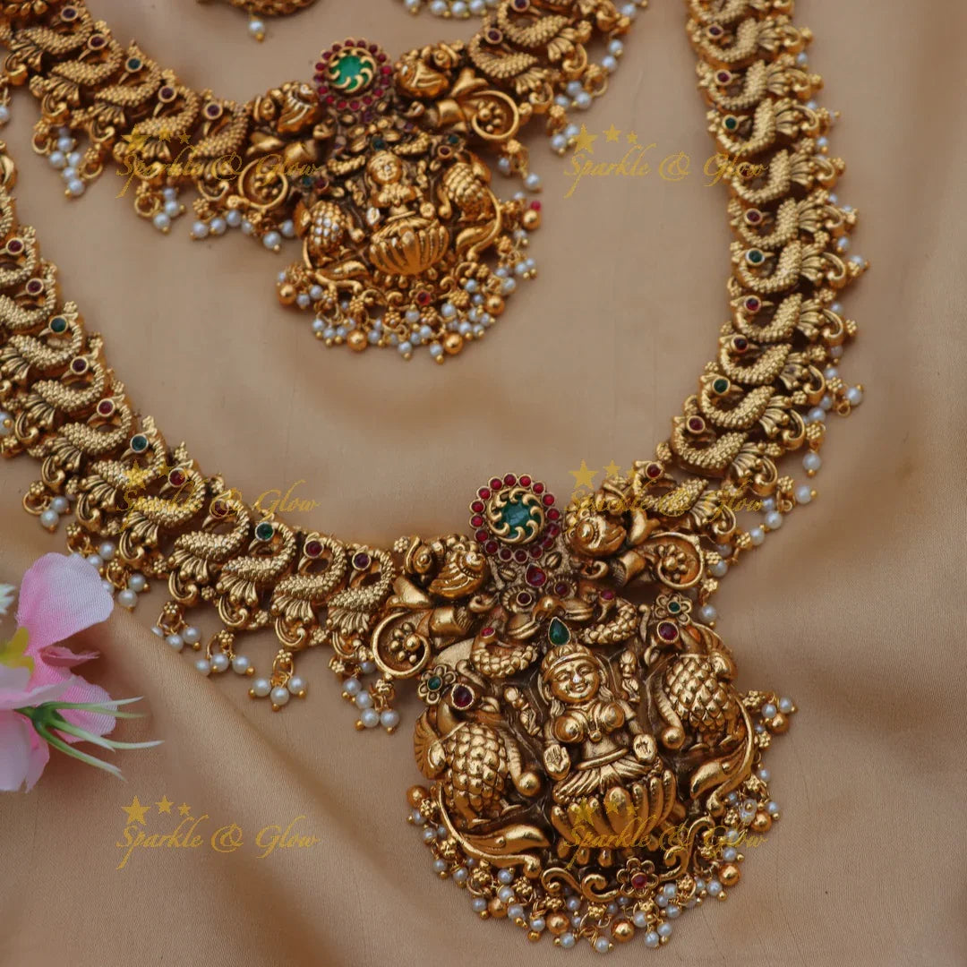 Kerala Bridal Jewelry Set - Traditional Nagas Elegance