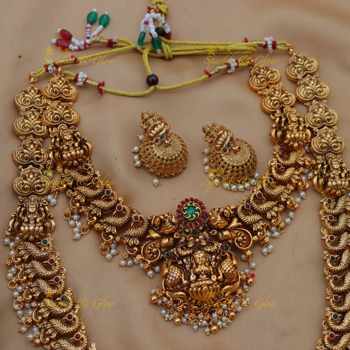 Kerala Bridal Jewelry Set - Traditional Nagas Elegance