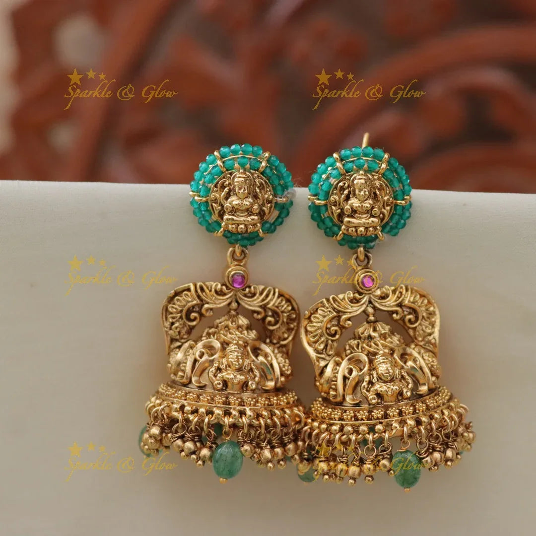 Elegant Jadau Kundan Lakshmi Haram Necklace