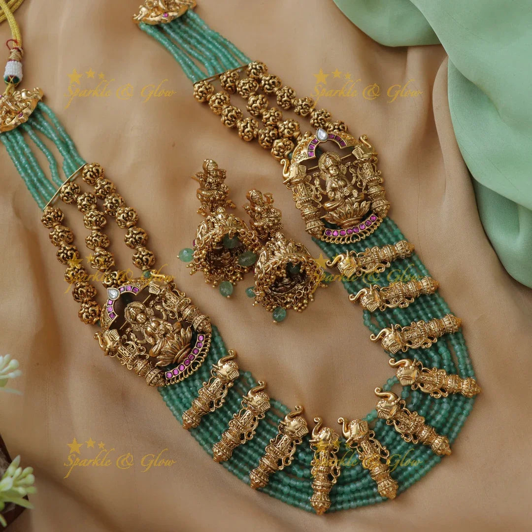 Luxurious Jadau Kundan Pearl Necklace | Latest Collection