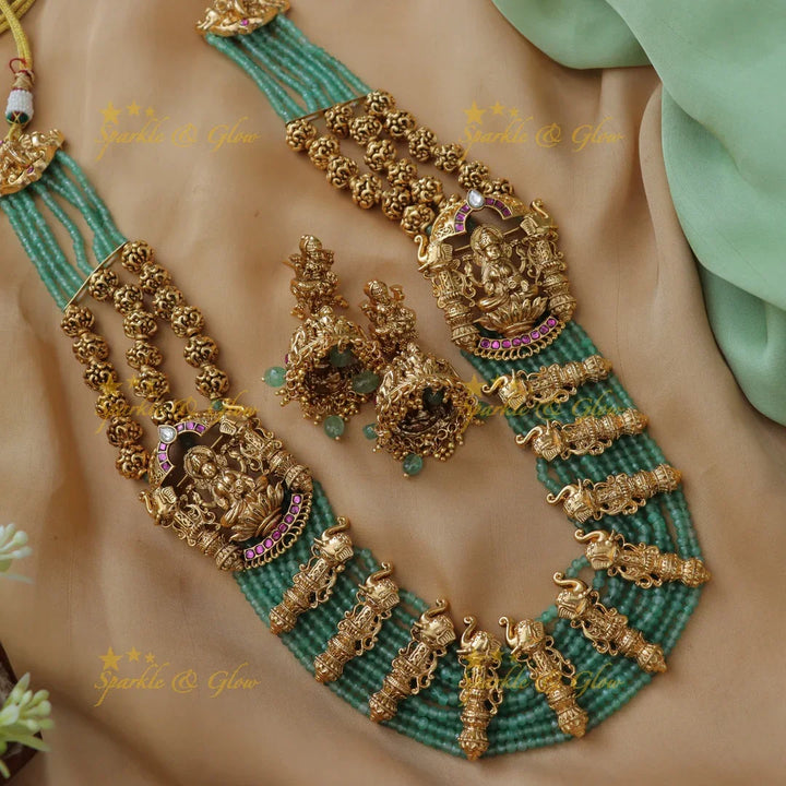 Luxurious Jadau Kundan Pearl Necklace | Latest Collection