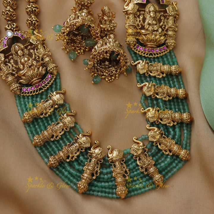Luxurious Jadau Kundan Pearl Necklace | Latest Collection