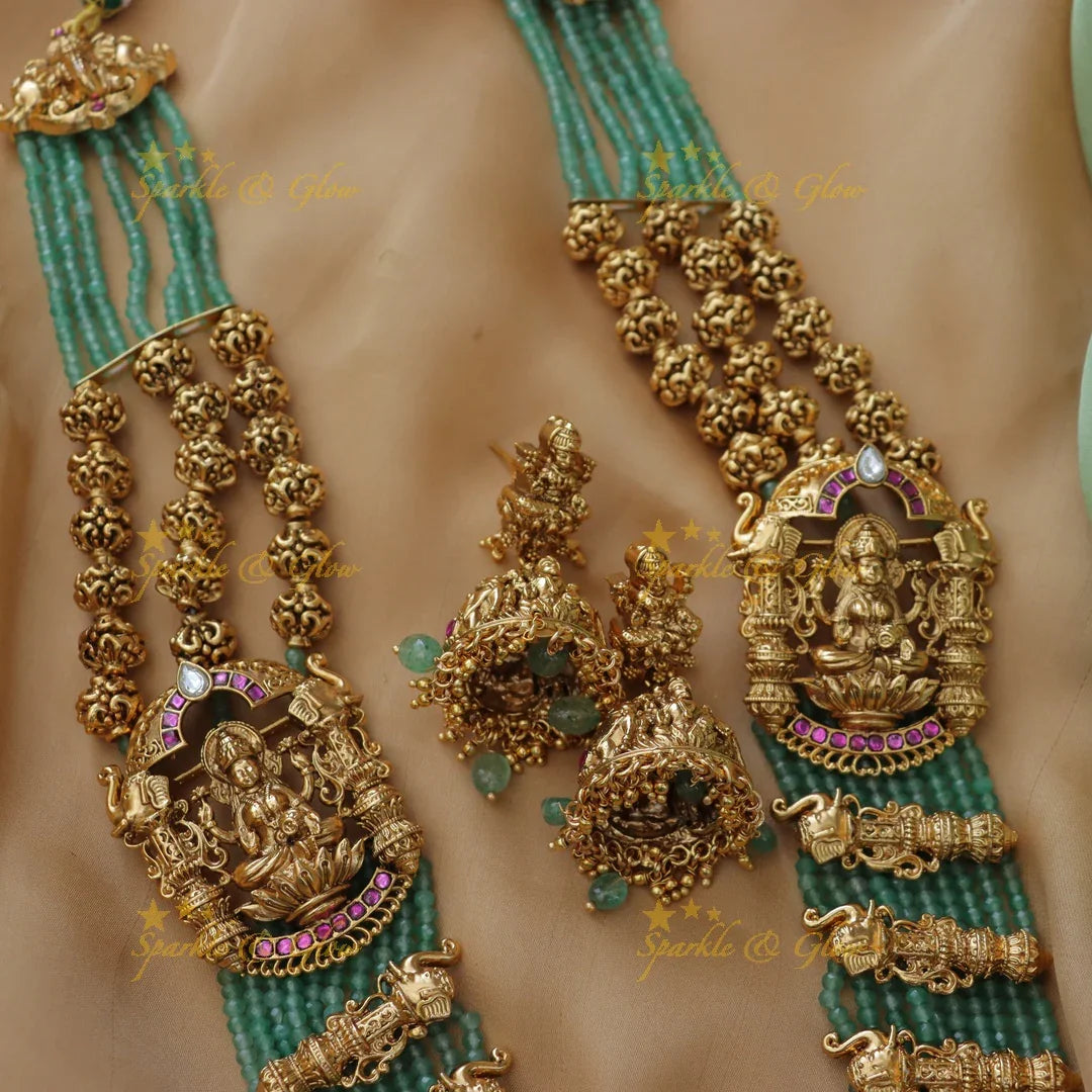 Luxurious Jadau Kundan Pearl Necklace | Latest Collection